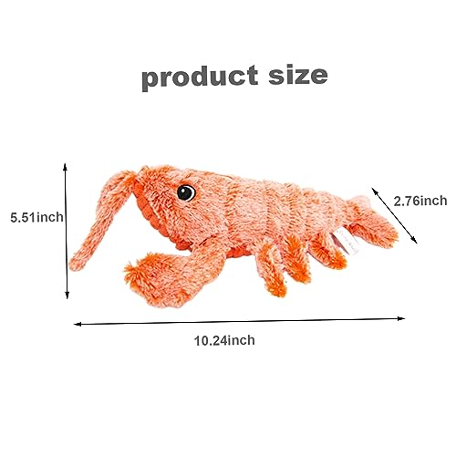 Interactive USB Charging Lobster Dog Toy