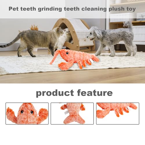 Interactive USB Charging Lobster Dog Toy