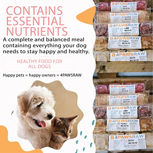 80/10/10 Mixed Meats Frozen Dog Food - 30 Packs