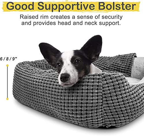 Luxury Hooded Dog Bed for All Size Pets