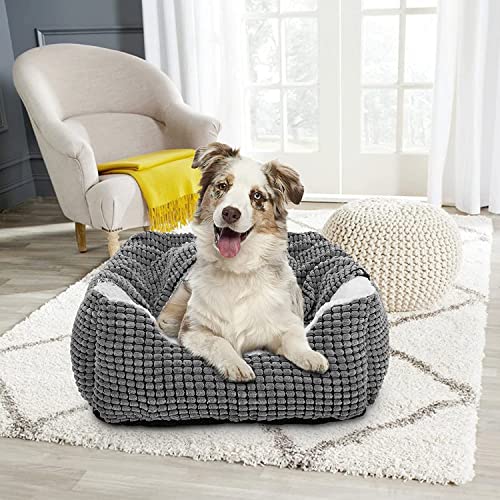 Luxury Hooded Dog Bed for All Size Pets