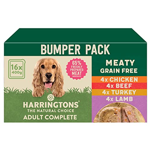 Harringtons Hypoallergenic Wet Dog Food Pack - 16x400g