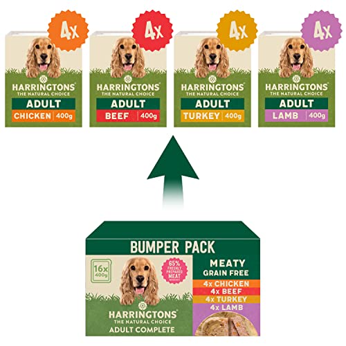 Harringtons Hypoallergenic Wet Dog Food Pack - 16x400g