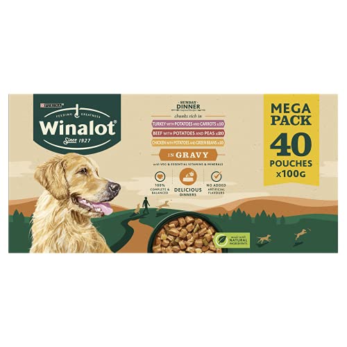 Winalot Sunday Dinner Wet Dog Food: 40x100g