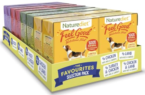 NATUREDIET Dogs' Feel-Good Wet Food - 390g (Pack of 16)