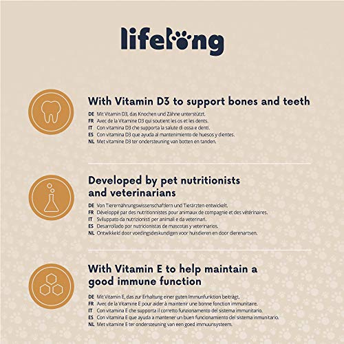Lifelong Dog Food - Chicken, Carrot, and Pasta, 300g (Pack of 10)