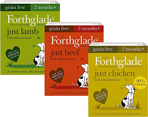 Forthglade Grain Free Wet Dog Food Variety Pack (12x395g)