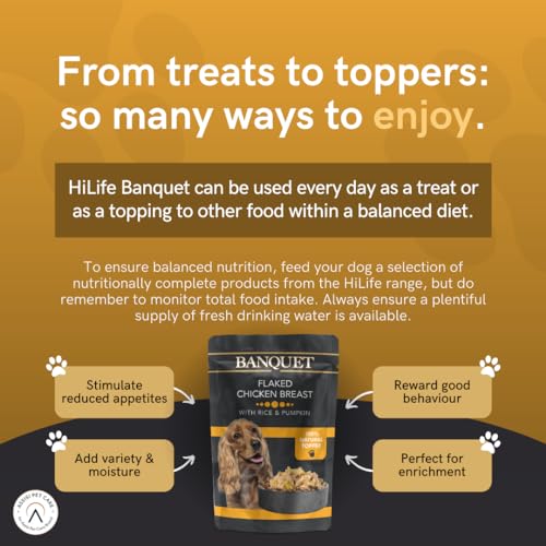 HiLife Banquet Wet Dog Food: Chicken & Rice with Tuna