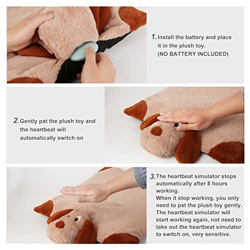 Heartbeat Toy for Puppy Anxiety Relief