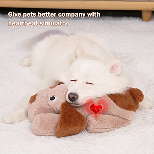 Puppy Heartbeat Stuffed Animal - Separation Anxiety Relief