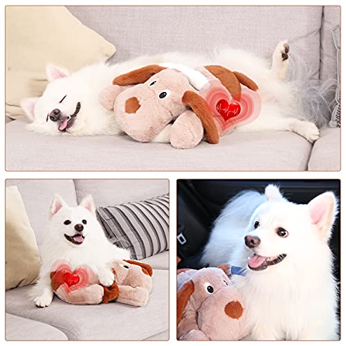 Puppy Heartbeat Stuffed Animal - Separation Anxiety Relief