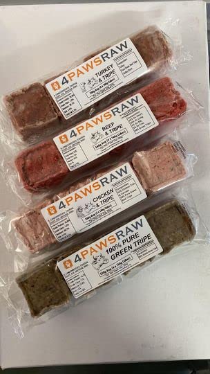 Tripe Variety Box Raw Dog Food - 20 Packs
