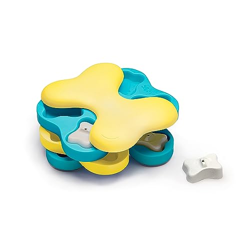 Nina Ottosson Blue Dog Tornado Treat Puzzle