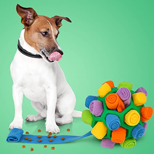 Interactive Snuffle Ball for Dogs, Educational Foraging Toy