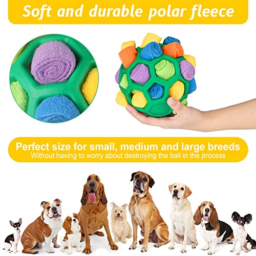 Interactive Snuffle Ball for Dogs, Educational Foraging Toy