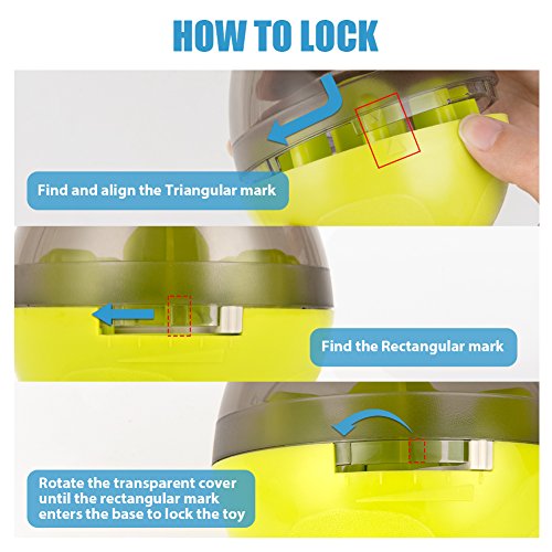 Lesfit Dog Food Ball, Interactive Treat Dispenser