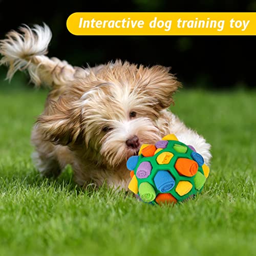 Interactive Snuffle Ball for Dogs, Educational Foraging Toy