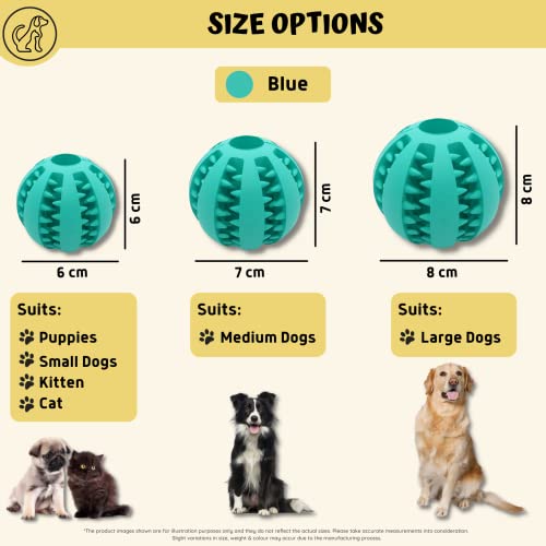 Interactive Treat Dispenser Dog Toy Ball | Medium