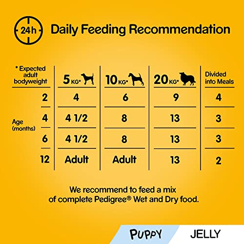 Pedigree Puppy Junior Wet Dog Food Pouches - Mixed Selection