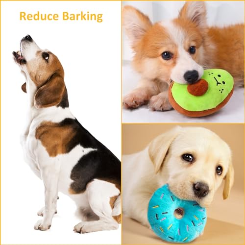 6-Pack Luxury Dog Squeaky Toys for Small-Medium Dogs