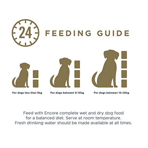 Encore Chicken Selection Wet Dog Food Pouches, 5x100g