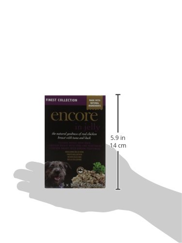 Encore Chicken Selection Wet Dog Food Pouches, 5x100g