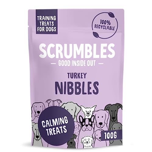 Scrumptious Calming Turkey Dog Treats, 100% Natural, 100g