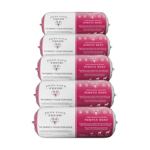 Simply Beef Dog Food (5 x 600g chub rolls)