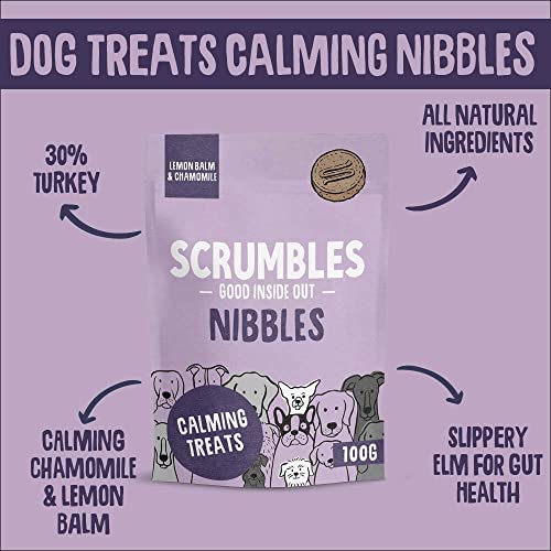 Scrumptious Calming Turkey Dog Treats, 100% Natural, 100g