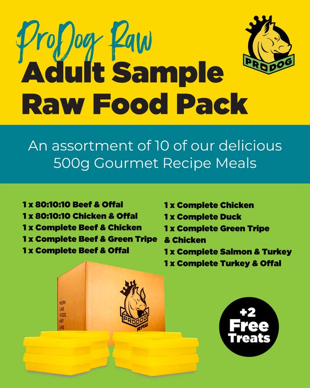 ProDog Raw Food Sample Packs | Gourmet, Human-Grade!