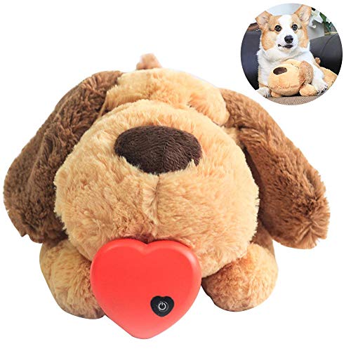 Heartbeat Plush Toy for Pet, Stress Relief for Dogs