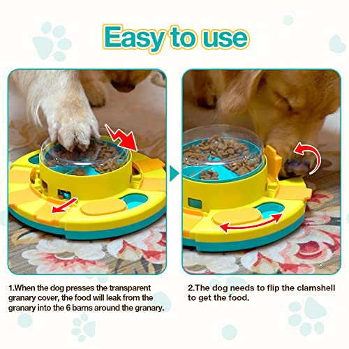 Interactive Dog Puzzle Toy for Small to Medium Dogs