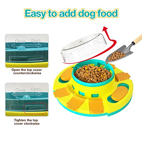 Interactive Dog Puzzle Toy for Small to Medium Dogs