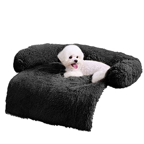 Soft Plush Dog Sofa Bed Mat Cover
