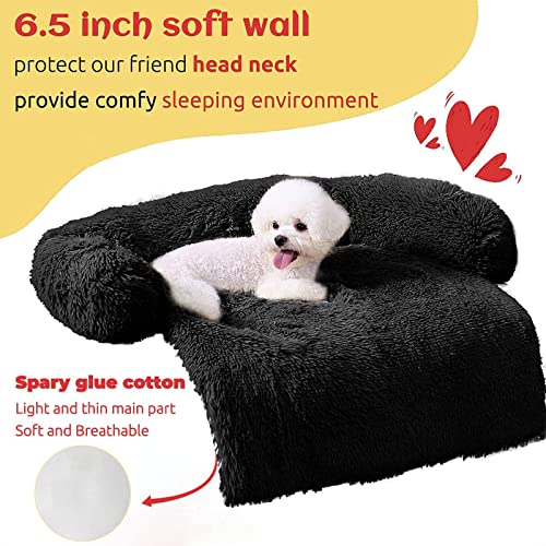 Soft Plush Dog Sofa Bed Mat Cover