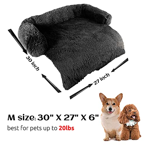 Soft Plush Dog Sofa Bed Mat Cover