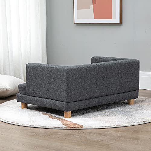 Rainbow Tree Grey Dog Sofa Bed, Small/Medium Dogs