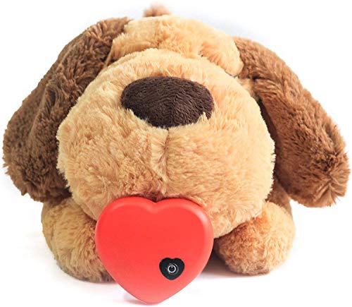 E-More Puppy Toy: Heartbeat Plush Sleeping Buddy