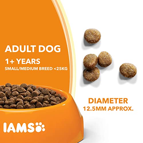 IAMS Dog Food, Adult, Small/Medium Breeds, Lamb, 3kg