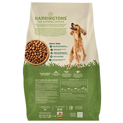 Harringtons Lamb & Rice Dog Food - All Natural Ingredients