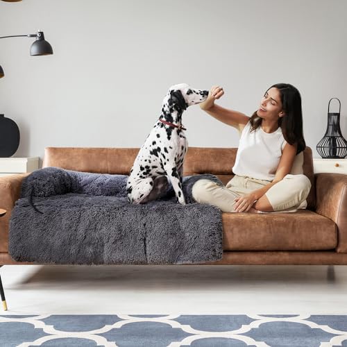 PAWZ Road XL Fluffy Dog Couch Bed