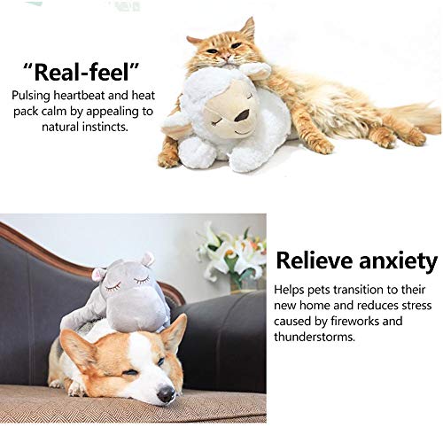 Heartbeat Plush Toy for Pet, Behavioral Training Aid