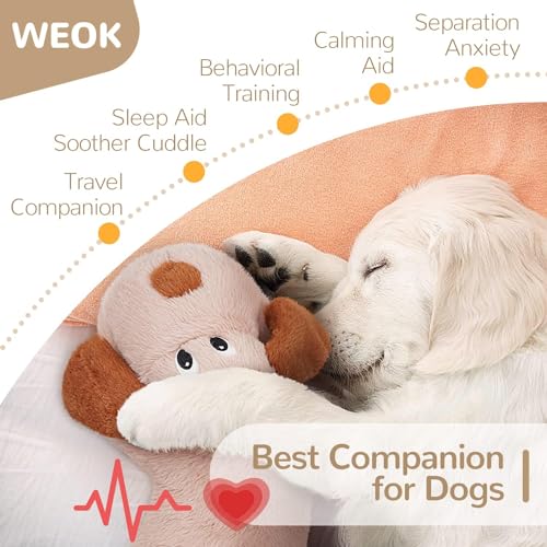 Heartbeat Puppy Toy for Separation Anxiety Relief