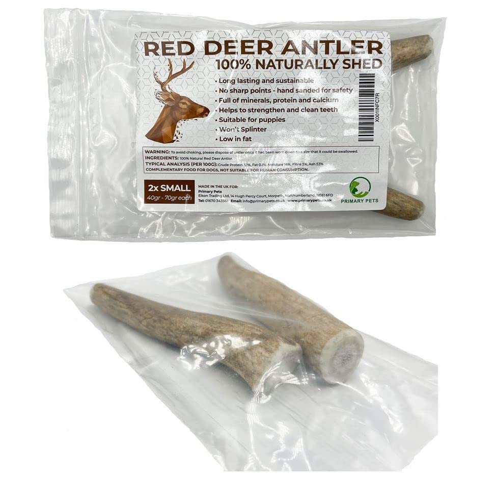 Puppy Antler Chews - Sustainable, Naturally Shed, for Small Dogs