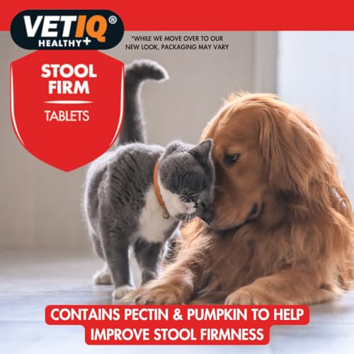VETIQ Stool Firm Tablets for Dogs and Cats