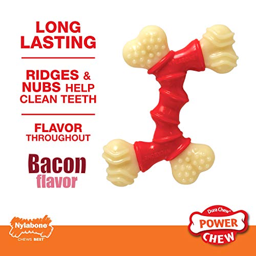 Extreme Tough Dog Chew Toy, Bacon Flavour, Medium