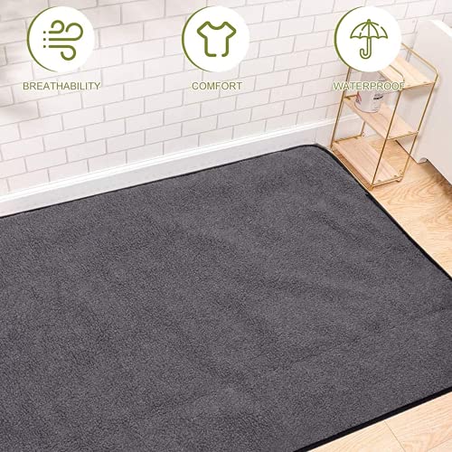 Portable Dog Mat with Reversible Design and Storage Bag