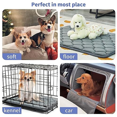 Geegoos Washable Dog Crate Mat - 36 inch