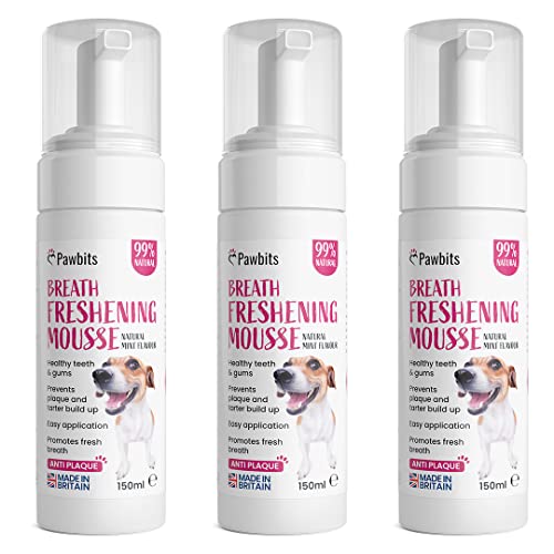 Fresh Breath Dog Dental Foam - Oral Hygiene for Pets