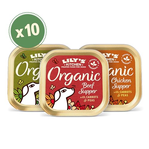 Lily’s Kitchen Organic Variety Adult Wet Dog Food Pack (10 Trays)